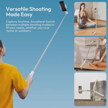 Ulanzi TT88 1.44M Selfie Stick & Statief met MagSafe Klem -, Verzenden, Nieuw
