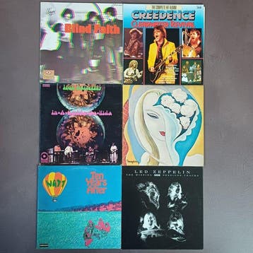 Blind Faith, Creedence Clearwater Revival, Derek & The, Nieuw in verpakking