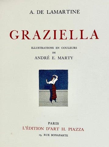 Alphonse de LAMARTINE / André E. MARTY - Graziella [1/200