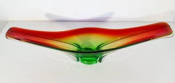 Tafelmiddenstuk - Murano-stijl glas ondergedompeld - 63 cm