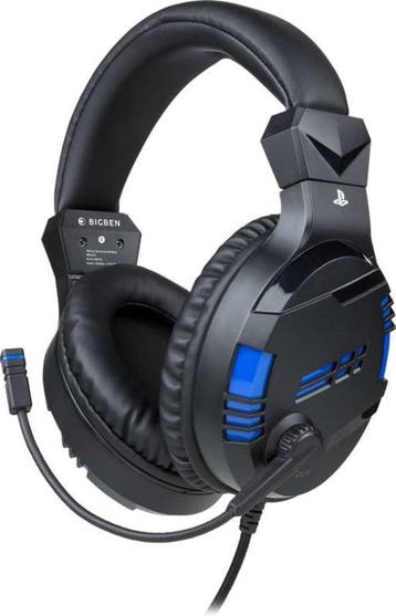 BigBen Stereo Gaming Headset PS4 (PS4 Accessoires), Spelcomputers en Games, Ophalen of Verzenden, Zo goed als nieuw