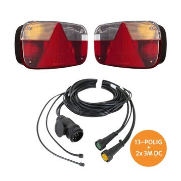Verlichtingsset Aanhanger Aspöck Multipoint 3, 5m | + 2x 3m, Ophalen of Verzenden, Nieuw