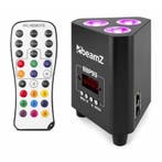 Retourdeal - BeamZ BBP93 accu Uplight 3x 10W met afstandsbed, Muziek en Instrumenten, Licht en Laser, Verzenden, Zo goed als nieuw
