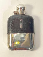James Dixon & Sons - Flacon - Sheffield, Leder, Glas -