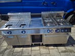 Bakwand Electrolux friteuse en gasfornuis met oven *VEILING*, Zakelijke goederen, Horeca | Keukenapparatuur, Gebruikt, Fornuis, Frituur en Grillen
