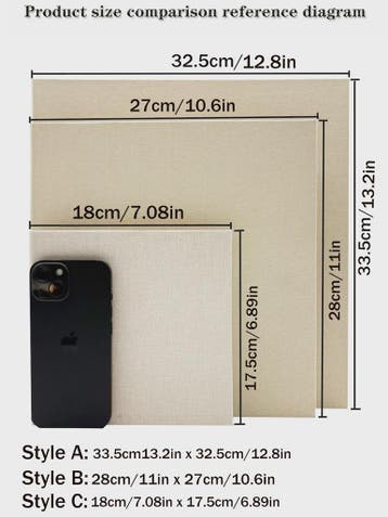 Linnen Fotoalbum Zelfklevend - DIY Scrapbook voor 2x3 tot 8x, Verzenden, Nieuw