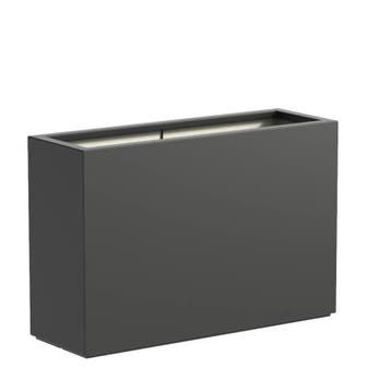 Polyester plantenbak 120x40x80cm - Met bodem, Kunststof, 100 cm of meer, Nieuw, 60 cm of meer