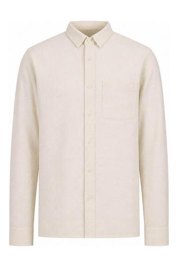 Foret Overhemd in maat M Wit, Kleding | Heren, Verzenden, Zo goed als nieuw, Wit, Foret