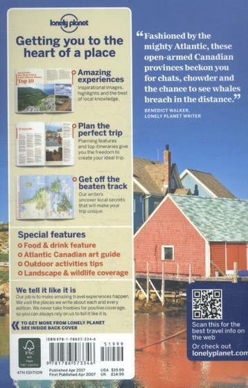 Lonely Planet Nova Scotia, New Brunswick 4e - Lonely Planet, Verzenden, Zo goed als nieuw, Lonely Planet