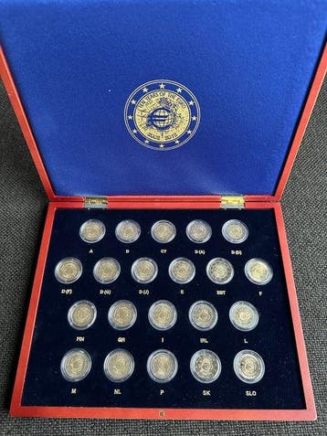 Europa. 2 Euro 2012 10 Jaar Euro (21 munten) (Zonder