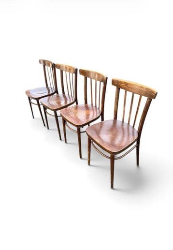 Stoel (4) - Hout - Bentwood/Thonet stijl