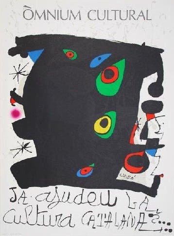 Joan Miro (1893-1983) (after) - 8 x Affiches lithographiques