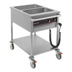 Bain Marie Wagen | GN1/1x2-200mm | 2kW | Afzonderlijk |, Verzenden, Nieuw in verpakking