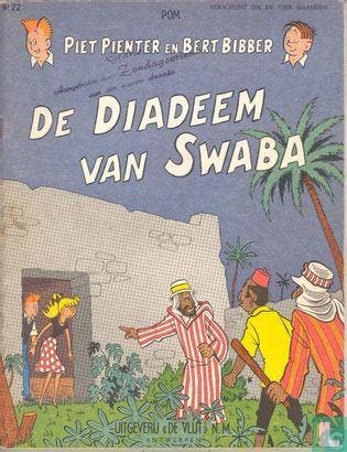 Piet Pienter en Bert Bibber - De diadeem van Swaba - 1964, Boeken, Stripboeken, Eén stripboek, Verzenden, Gelezen, Hove, Jozef Van.