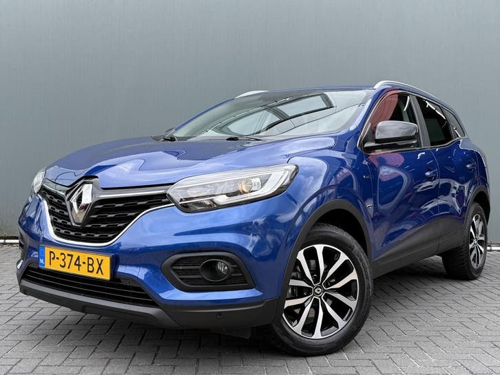 Zakelijke Lease |  Renault Kadjar BWJ 2022 1.3 141 PK TCe Li, Auto's, Renault, Onderhoudsboekje, Lease, Zwart, Automaat, SUV of Terreinwagen
