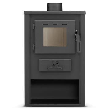 Houtkachel Staal 12KW | Vrijstaand | A-kwaliteit | Beste..., Ophalen of Verzenden, Nieuw, Vrijstaande haard, Houthaard