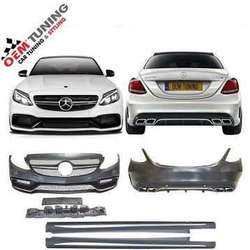 Mercedes C-Klasse W205 C63 AMG BODYKIT | 2015-2018 | SEDAN |, Mercedes-Benz, Nieuw, Ophalen of Verzenden, Bumper
