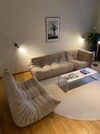 Ligne Roset - Togo - Bankstel Set - Corduroy/Ribcord Beige, Huis en Inrichting, Banken | Sofa's en Chaises Longues, 250 tot 300 cm