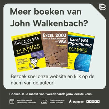 Excel VBA Programming for Dummies - John Walkenbach, Verzenden, Gelezen, John Walkenbach