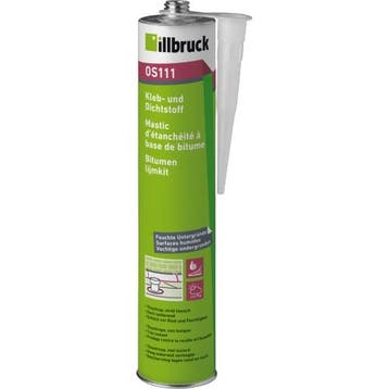 Bitumen Lijm- En Afdichtingskit Zwart 310ml, Nieuw