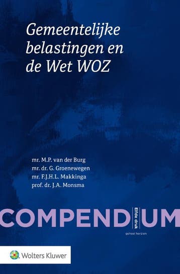 Compendium Gemeentelijke belastingen en de Wet WOZ, Boeken, Verzenden, Gelezen, G. Groenewegen