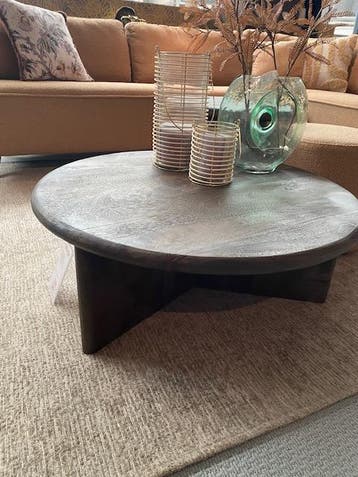 Leoti salontafel, Ophalen, Rond, Nieuw, 50 tot 100 cm