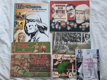 Collectie Kresse - Eric de Noorman e.a. - 9 Album - Diverse, Boeken, Nieuw