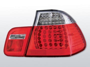 Achterlichten geschikt voor BMW E46 4D 02- LED rood/wit, Auto-onderdelen, Verlichting, Verzenden, Nieuw, BMW