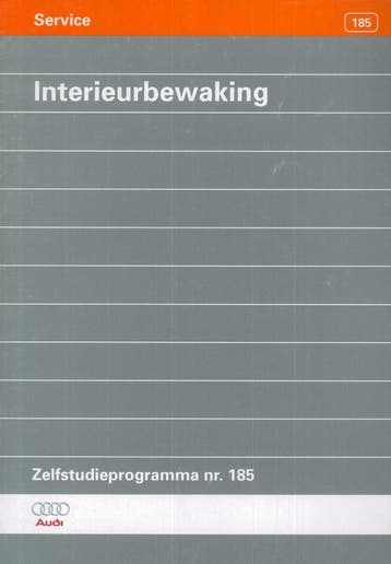 1997 Audi Interieurbewaking Zelfstudieprogramma 185, Verzenden