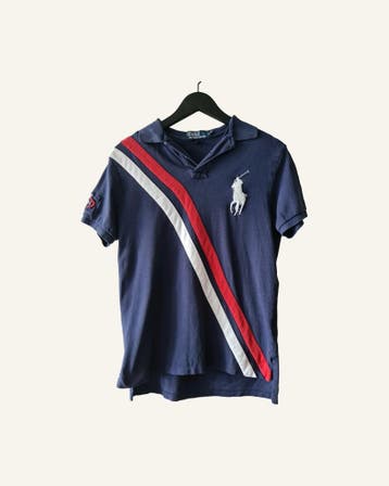 Ralph Lauren polo - maat M - Tweedehands, Kleding | Heren, Polo's, Ralph Lauren, Ophalen of Verzenden, Zo goed als nieuw, Maat 48/50 (M)
