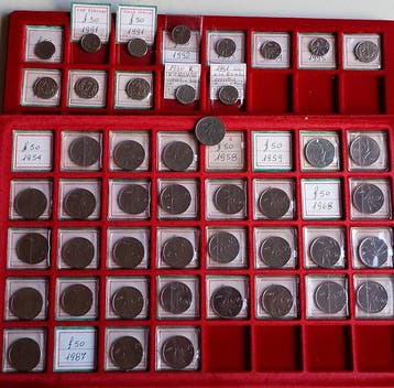 Italië. 50 Lire 1955-1989 Giro Quasi Completo inclusa 50