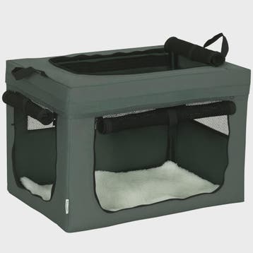 PawHut Opvouwbare Transportbox voor Huisdieren - 60x42x42 cm, Verzenden, Nieuw