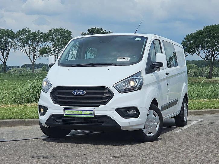 Ford Transit Custom | Zakelijke Lease v.a. €390.38 pm, Auto's, Bestelauto's, Lease, Automaat, Financial lease, Diesel, Wit, Gebruikt
