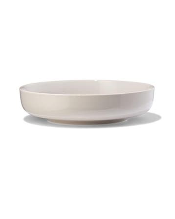 HEMA Diep bord Ø22cm Knap new bone china grijs 2+1 gratis, Verzenden, Nieuw