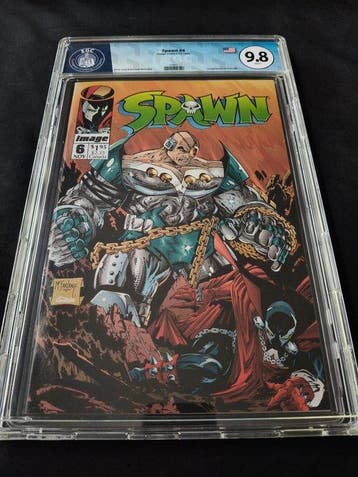 Spawn #6 - EGC 9.8 - Payback, part 1 - 1st appearance of, Nieuw