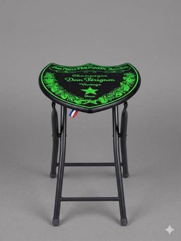 (NO RESERVE) Dom Perignon Champagne Chair – Unique, Antiek en Kunst, Kunst | Designobjecten