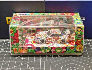 Flame 1:64 - Modelauto - Porsche 911 RWB - Takashi Murakami, Nieuw