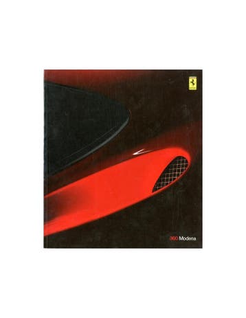 2002 FERRARI 360 MODENA BROCHURE 1504/99, Nieuw, Ferrari, Author