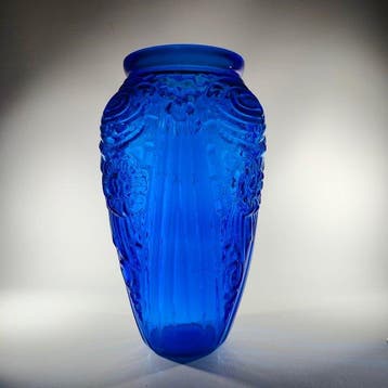 Stolle Niemen - Vaas - Glas, Antiek en Kunst, Antiek | Glas en Kristal