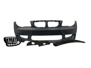 BMW EVO 1M bumper 1 serie E81 E82 E87 E88 B0212, Nieuw, Voor, BMW