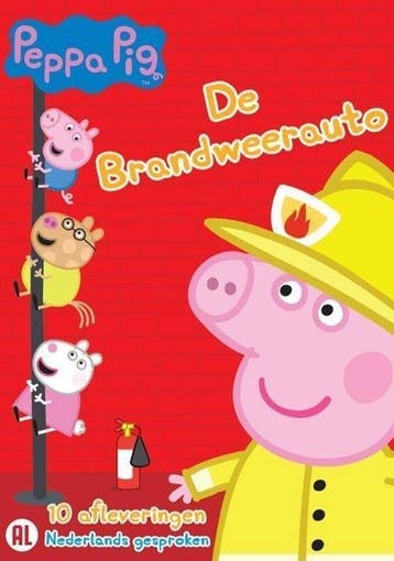 Peppa Pig - Brandweerauto - DVD, Verzenden, Nieuw in verpakking