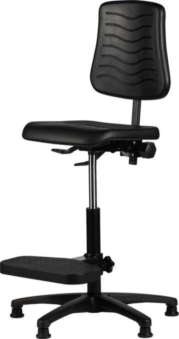 Werkstoel Loketstoel Instelbaar 54-80cm No-nonsense, Ophalen of Verzenden, Nieuw