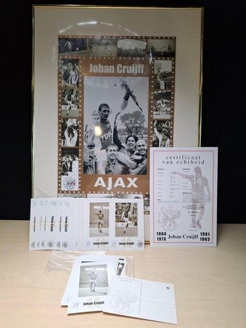 Ajax - Ajax - Johan Cruijff - In lijst gevat, Nieuw