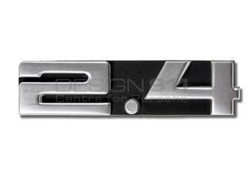 2.4 Badge voor achterste ventilatierooster. Porsche 911 1972, Nieuw