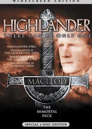 Highlander 1-4 (4DVD), Verzenden, Nieuw in verpakking, Actie