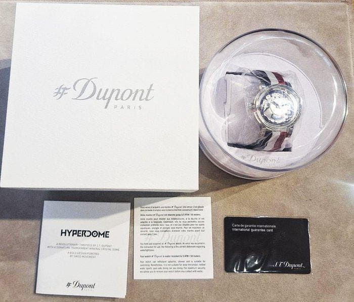 S.T. Dupont - Hyperdrome - 065111W - Heren - 2010-2020, Sieraden, Tassen en Uiterlijk, Horloges | Heren
