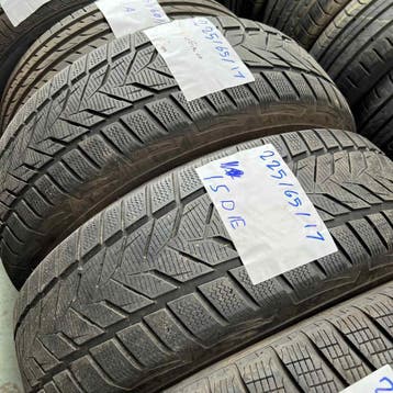2 x Vredestein Wintrac Xtreme 225-65-17 Winterbanden 6mm, Gebruikt, 17 inch, Band(en), Personenwagen