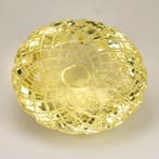 1 pcs Geel Citrien - 110.99 ct - Antwerp Laboratory for, Sieraden, Tassen en Uiterlijk, Nieuw