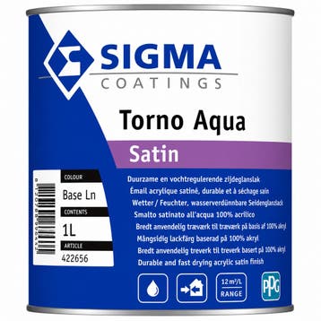Torno Aqua Satin 1 liter, Ophalen of Verzenden, Nieuw