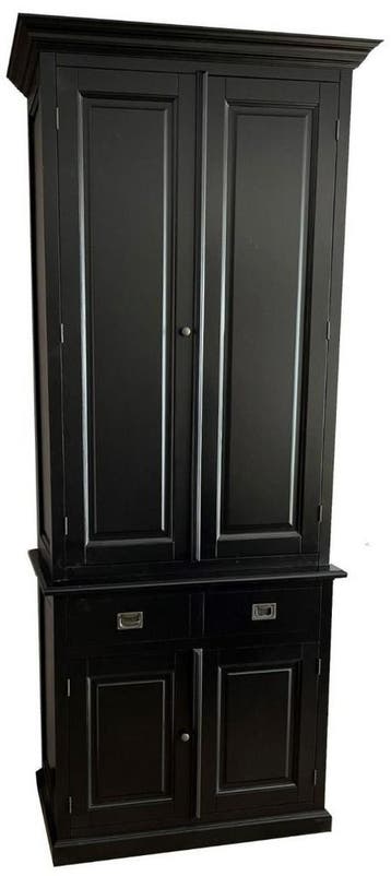 Buffetkast Dronten zwart 100 x 240cm dichte deuren, Ophalen of Verzenden, Nieuw